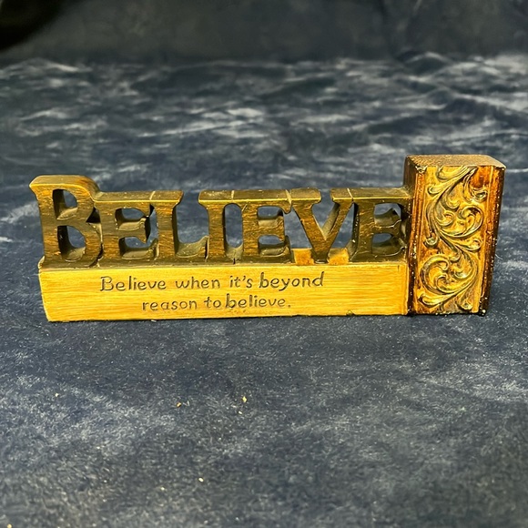 Believe Sign - Picture 1 of 3